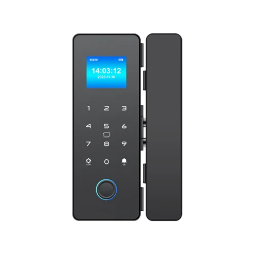 gl1 fingerprint glass smart lock color screen